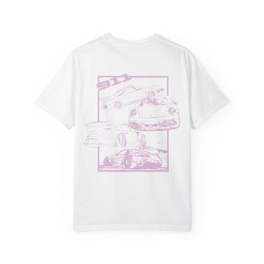 StreetWear Porsche T-Shirt Purple Edition