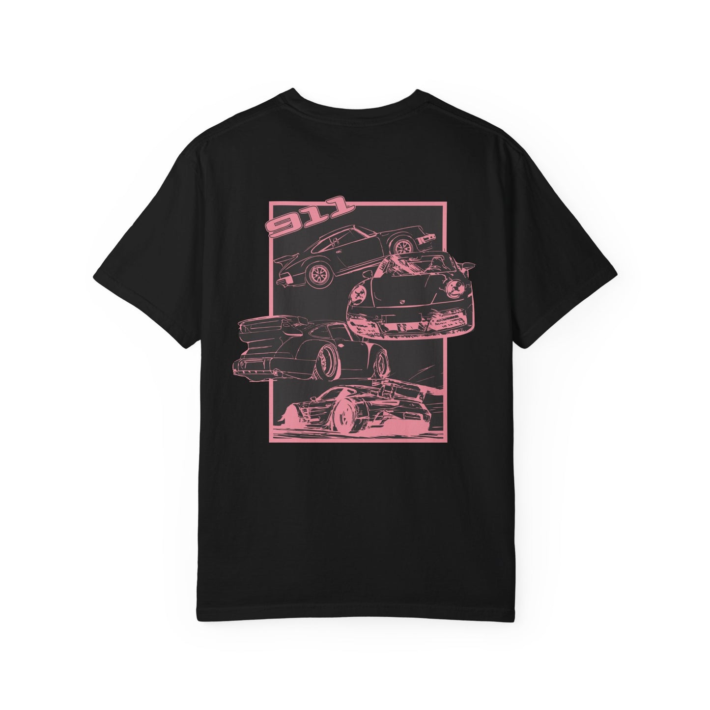 StreetWear Porsche T-Shirt Pink Edition