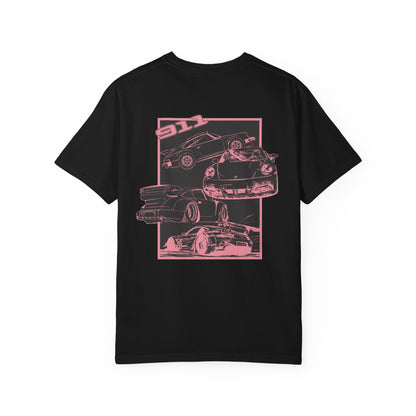 StreetWear Porsche T-Shirt Pink Edition